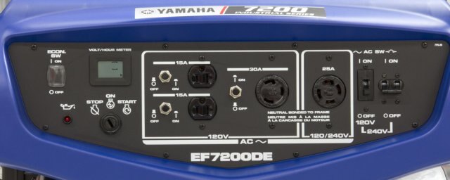 2015 Yamaha EF7200DE Generator