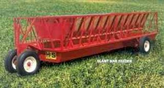 H&S SLANT BAR WAGON