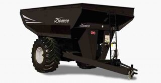 Demco Limited Edition Black Grain Cart