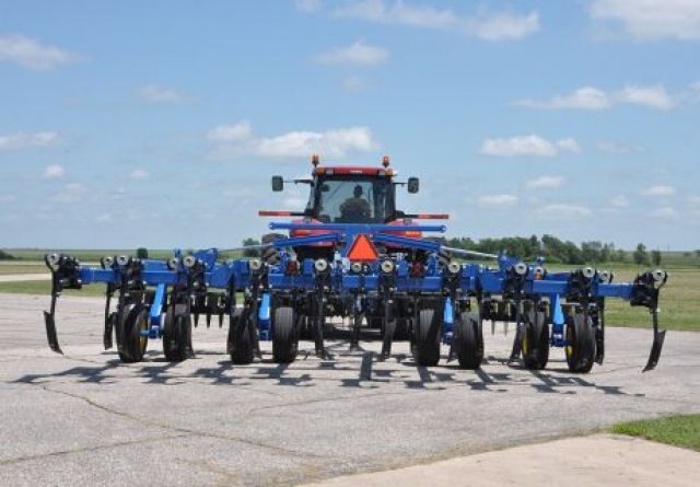 Ciseau à coutre Landoll série 2100 avec tiges de boulon de cisaillement rigides