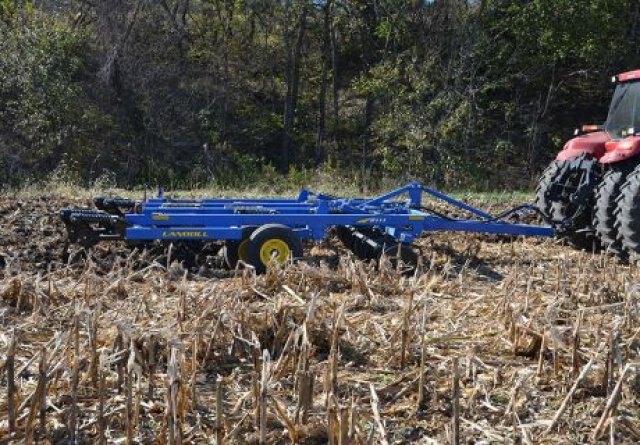 Ciseau à coutre Landoll série 2100 avec tiges de boulon de cisaillement rigides