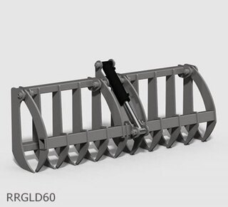 HLA - Light Duty Root Rake c/w Grapple