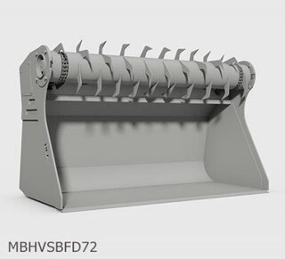 HLA - Silage Facer - Bucket Mount (Stationary)