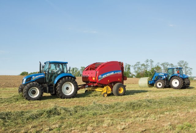 Presses à balles rondes New Holland Roll Belt(TM)