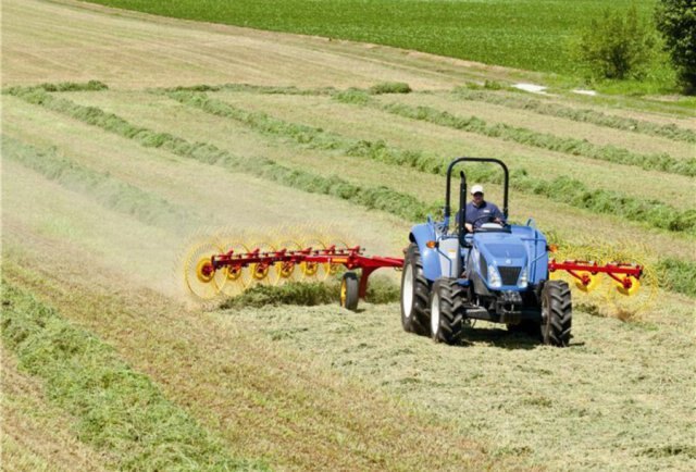 Râteaux à roues sur chariot New Holland Procart(TM) Deluxe