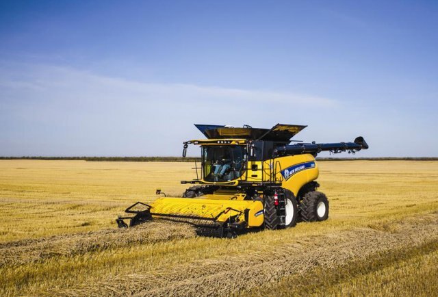 New Holland CR Series – Tier 4B Twin Rotor® Combines