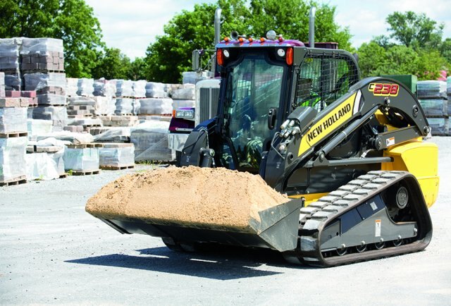 Chargeuses compactes sur chenilles New Holland